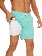 Men Swim Trunks Quick Dry Lightweight Breathable Swimwear