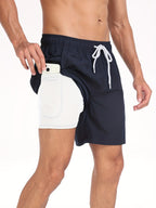 Men Swim Trunks Quick Dry Lightweight Breathable Swimwear
