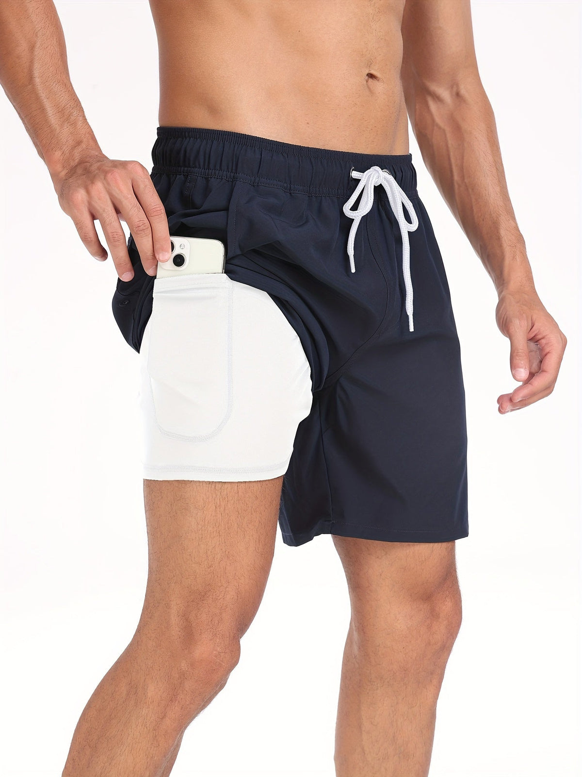Men Swim Trunks Quick Dry Lightweight Breathable Swimwear