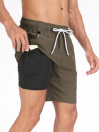 Men Swim Trunks Quick Dry Lightweight Breathable Swimwear