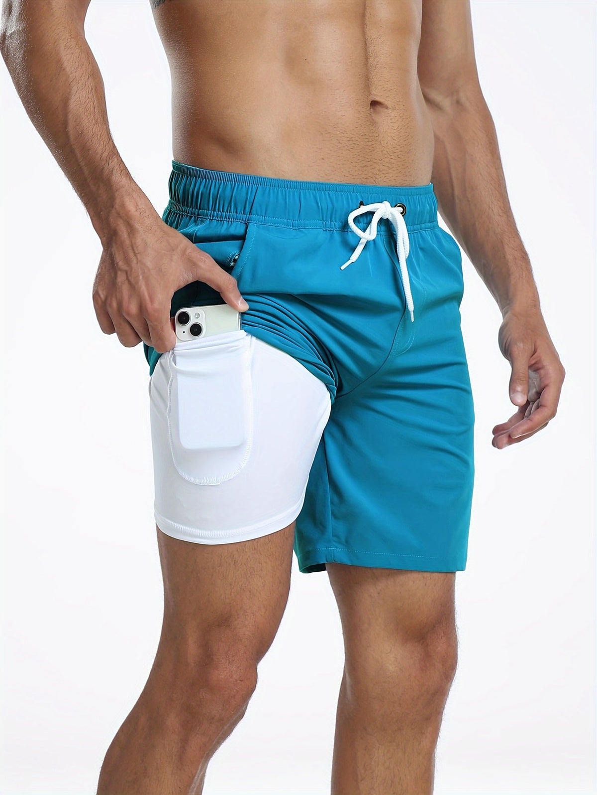 Men Swim Trunks Quick Dry Lightweight Breathable Swimwear