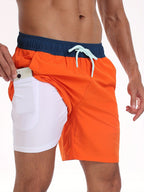 Men Swim Trunks Quick Dry Lightweight Breathable Swimwear
