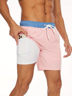 Men Swim Trunks Quick Dry Lightweight Breathable Swimwear