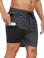 Men Swim Trunks Quick Dry Lightweight Breathable Swimwear