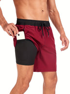 Men Swim Trunks Quick Dry Lightweight Breathable Swimwear