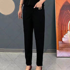 Clea | Women's Cotton Pants | Elasticated, All-Season | Multiple Colors