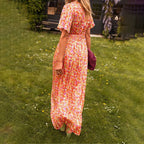 Wren | Maxi Dress | V-Neck, Elegant Fit | Women's Occasion Wear