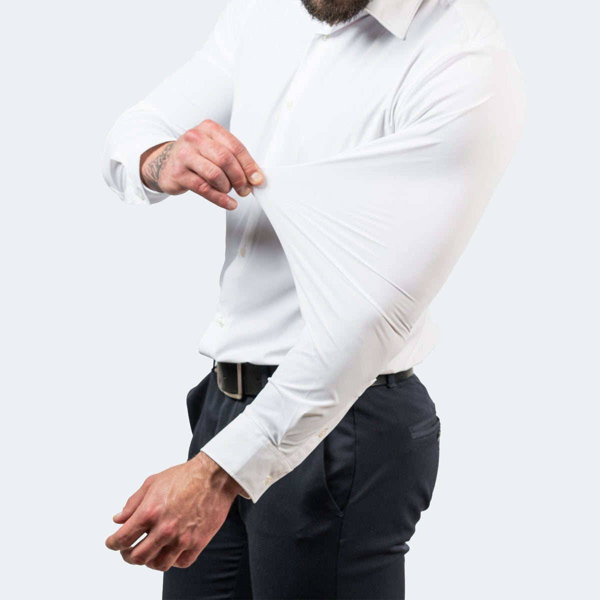 Men's Dress Shirt | Wrinkle-Free Stretch, Slim Fit | Maren