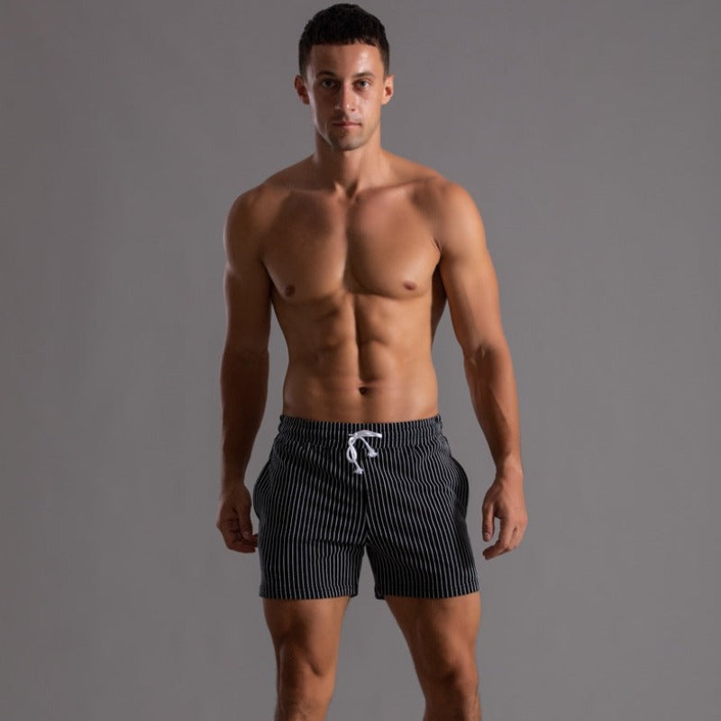 Mens Shorts Super Stretch Athletic Fitness Activewear Bottoms