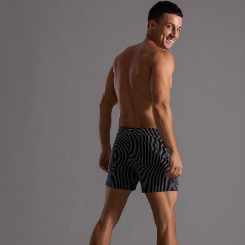 Mens Shorts Super Stretch Athletic Fitness Activewear Bottoms