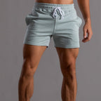 Mens Shorts Super Stretch Athletic Fitness Activewear Bottoms