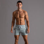 Mens Shorts Super Stretch Athletic Fitness Activewear Bottoms
