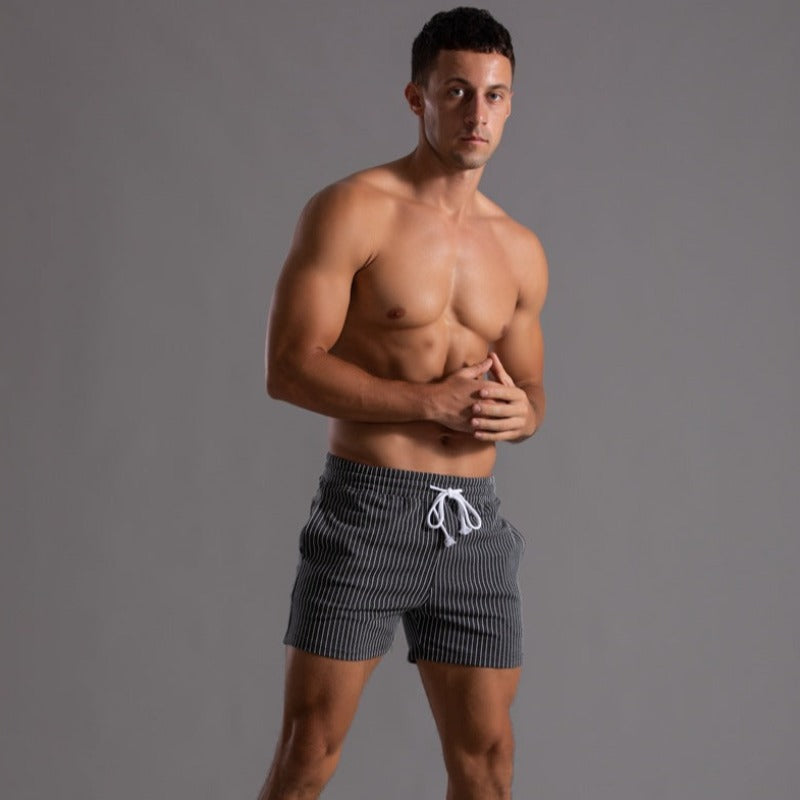 Mens Shorts Super Stretch Athletic Fitness Activewear Bottoms