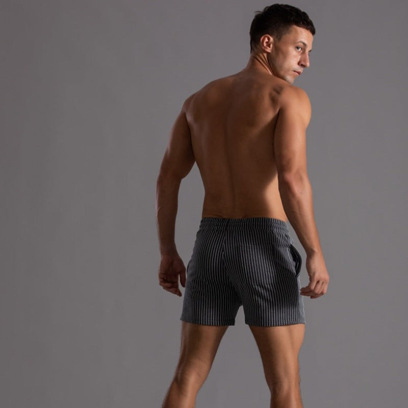 Mens Shorts Super Stretch Athletic Fitness Activewear Bottoms