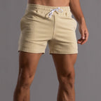 Mens Shorts Super Stretch Athletic Fitness Activewear Bottoms