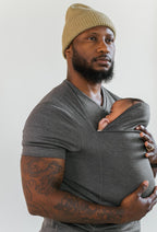 Babywearing Maternity Top | Cotton Breastfeeding Tee | Nursing Shirt