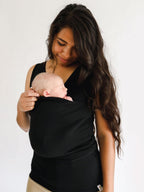 Babywearing Maternity Top | Cotton Breastfeeding Tee | Nursing Shirt