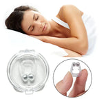 Silicone Anti Snoring Nose Clip Reusable Sleep Aid