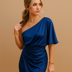 Mini Dress Women Minimalist Design Slim Fit Flattering Feminine Silhouette