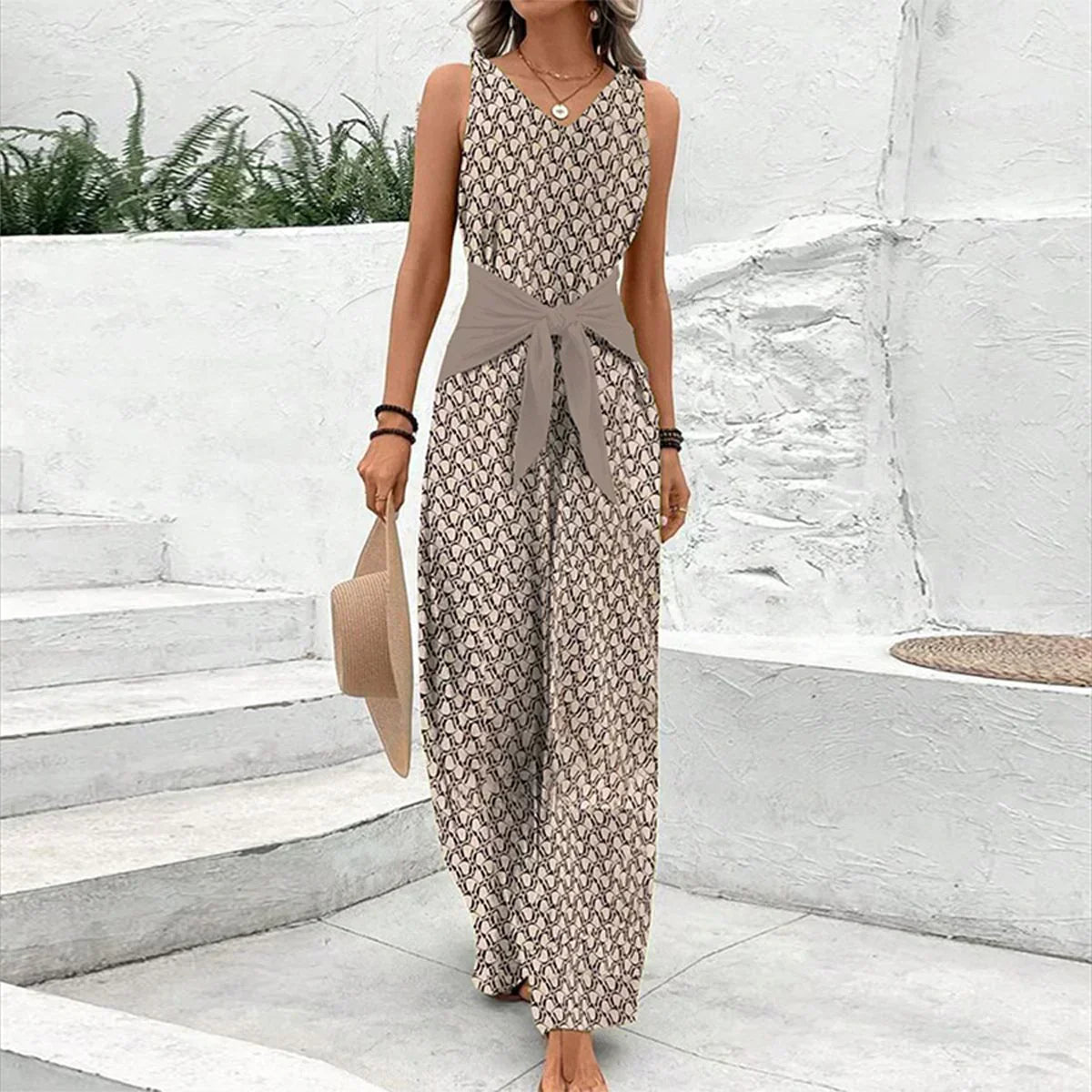 Linnea | Women's Cotton Jumpsuit | Minimalist, Everyday Chic