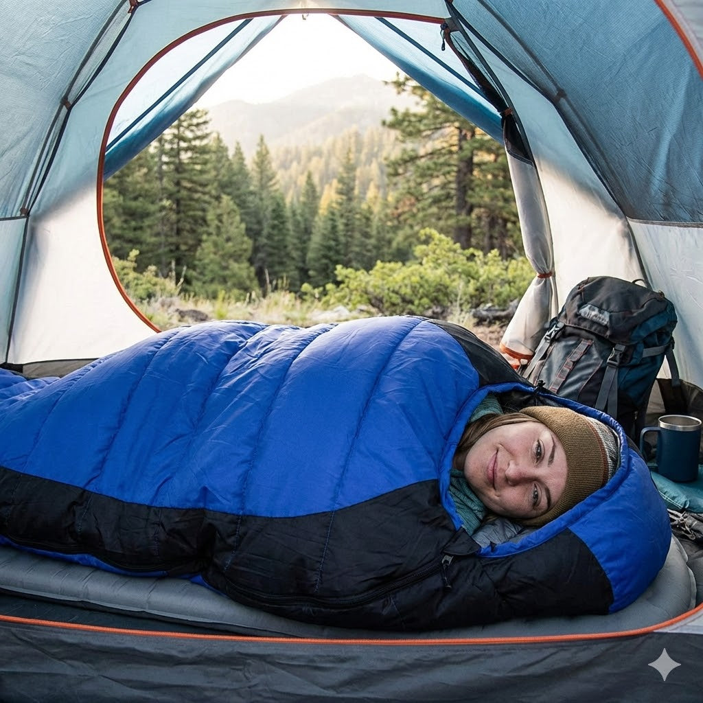 Big and Tall 0F Sleeping Bag Cold Weather Insulated