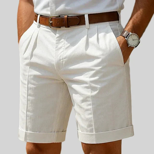 Lyra | Men's Tailored Shorts | Breathable, Structured Fit | Summer