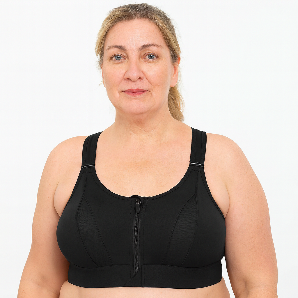 Women Sports Bra High Support Wire Free