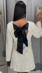 Sequin Dress Women Sparkly Glitter Evening Wear Shimmer Finish