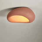 Ceramic Ceiling Light Wabi-Sabi Organic Minimalist