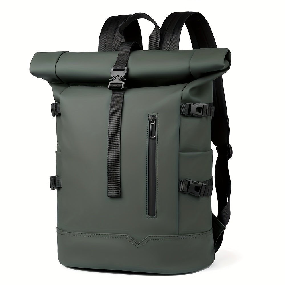 Vada | Men's Roll-Top Backpack | Water-Resistant, Laptop Compartment | Daily