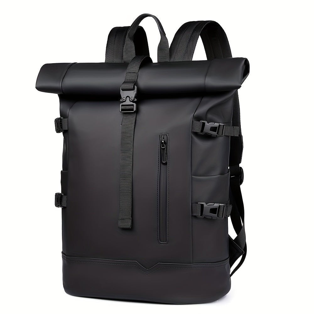 Vada | Men's Roll-Top Backpack | Water-Resistant, Laptop Compartment | Daily