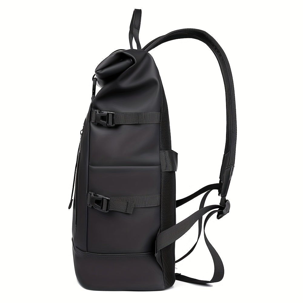Vada | Men's Roll-Top Backpack | Water-Resistant, Laptop Compartment | Daily