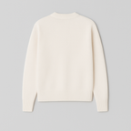 Romy | Women's Oversized Sweater | Heart Ace Print, Round Neck | All-Season