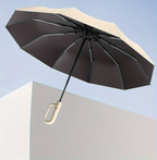 Umbrella Windproof Automatic Folding Carabiner Clip Reflective Strip
