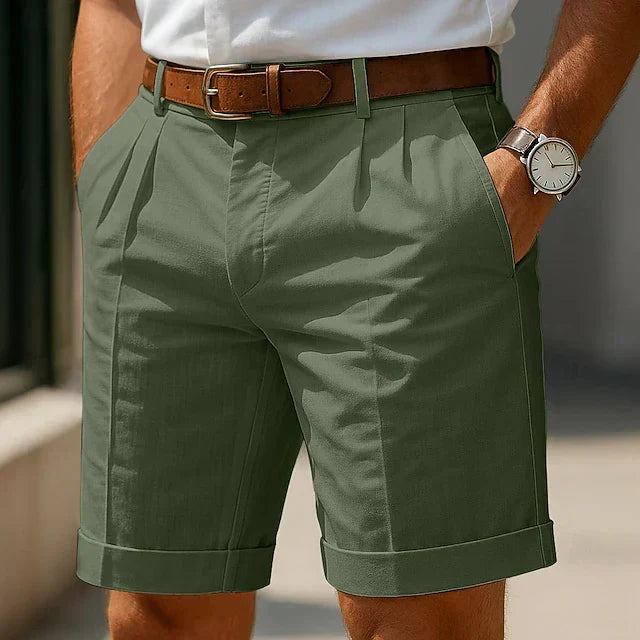 Lyra | Men's Tailored Shorts | Breathable, Structured Fit | Summer