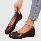 Women Wedge Shoes | Orthopaedic Slip-On with Anti-Slip Sole