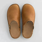 Marlowe | Men Leather Orthopedic Clogs Non-Slip