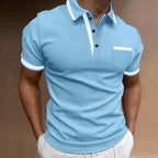 Ximena | Men's Polo Shirt | Classic Fit, Collared | Cotton Blend, Casual