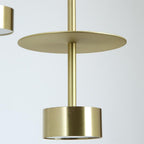Orla | Pendant Light for Kitchen Island | Industrial Gold, LED, 1-Lamp
