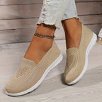 Orthopedic Slippers Women Lightweight Flat Slip On Walking Shoes