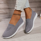 Orthopedic Slippers Women Lightweight Flat Slip On Walking Shoes
